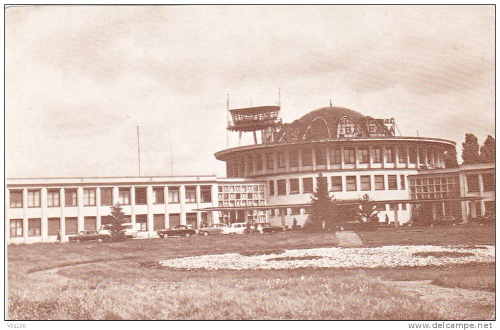 BUCHAREST BANEASA AIRPORT, PLANE, CPI, UNUSED, ROMANIA - 1946-....: Moderne