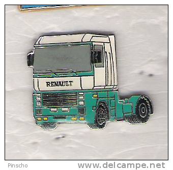 Pin's CAMION VERT RENAULT - Renault