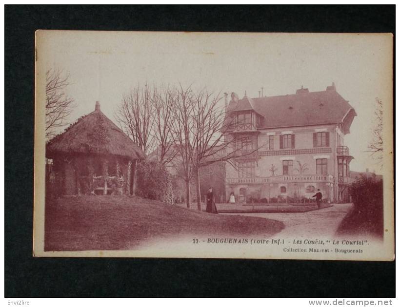 Ref1447 CPA Animée Bouguenais (Loire Atlantique) Les Couets, Le Courtil - Collection Mazevet, G. Artaud éditeur, Nantes. - Bouguenais