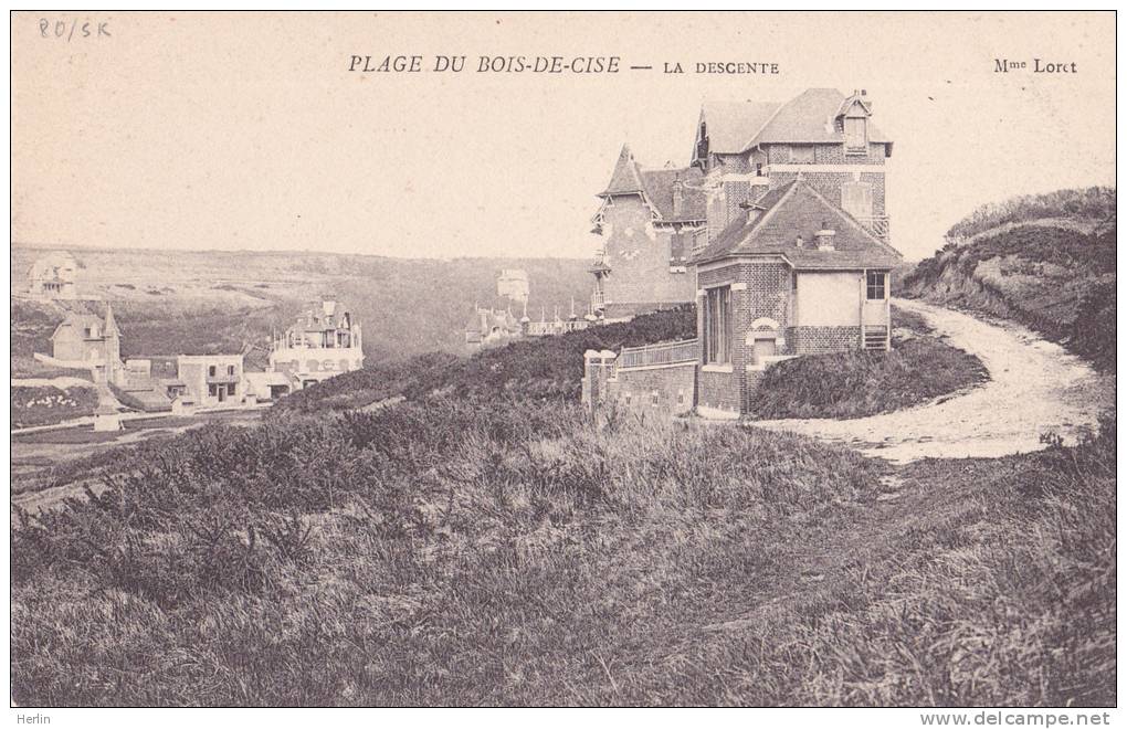 80 - BOIS-DE-CISE - Plage Du Bois-de-Cise - La Descente - Bois-de-Cise