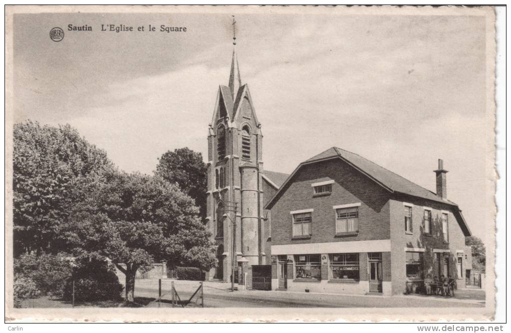 Sautin L'Eglise Et Le Square - Sivry-Rance