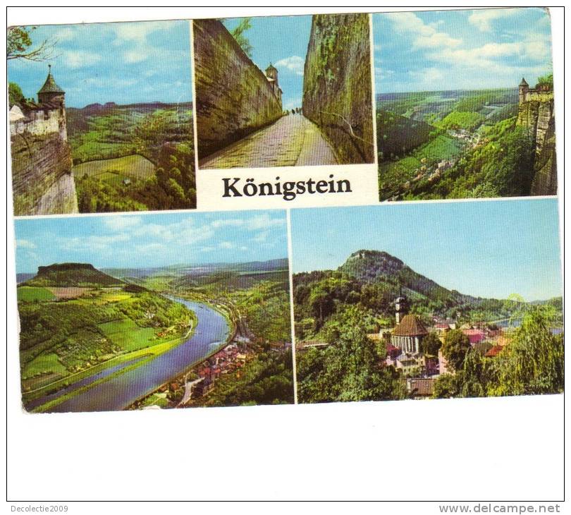 ZS26448 Konigstein Multiviews Used Perfect Shape Back Scan At Request - Koenigstein (Saechs. Schw.)