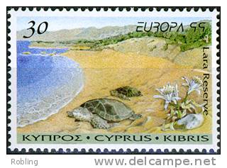 Cyprus / Greece 1999, Turtle, Michel 928, MNH 16868 - Schildpadden