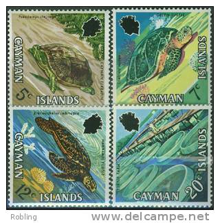 Cayman Islands 1971, Turtle, Michel 282-85, MNH 16883 - Turtles