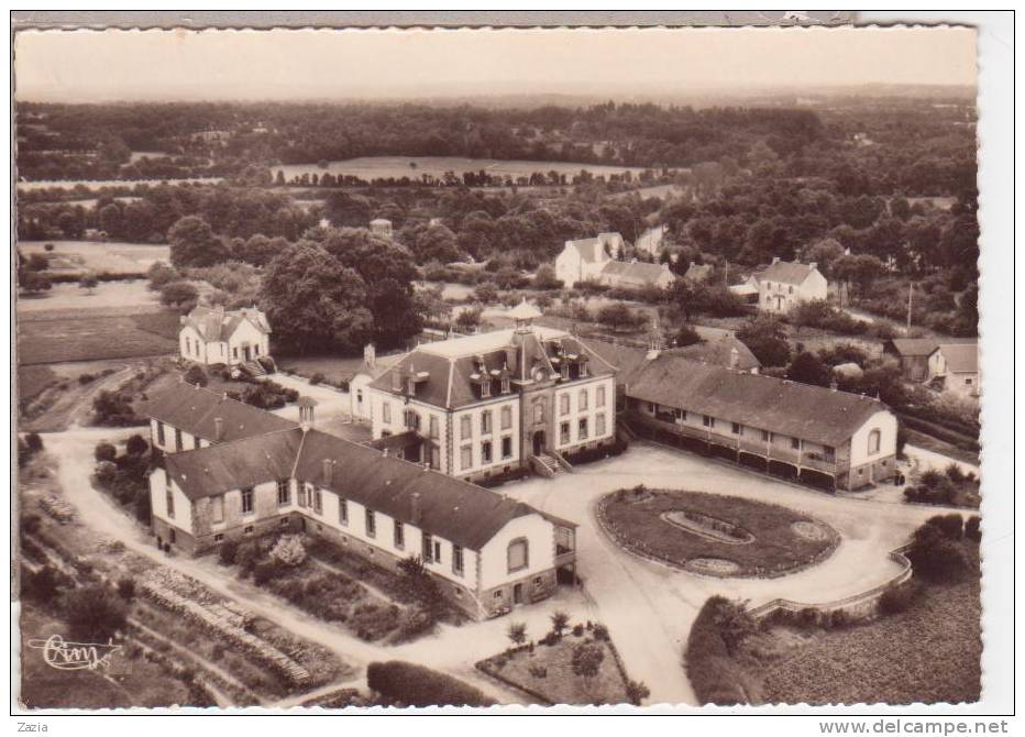 56.465/ GUEMENE - L'Hôpital - Vue Aerienne Cpsm - Guemene Sur Scorff