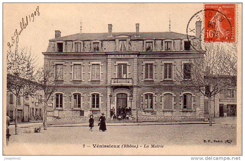 Vénissieux ( Rhône ) La Mairie - Vénissieux