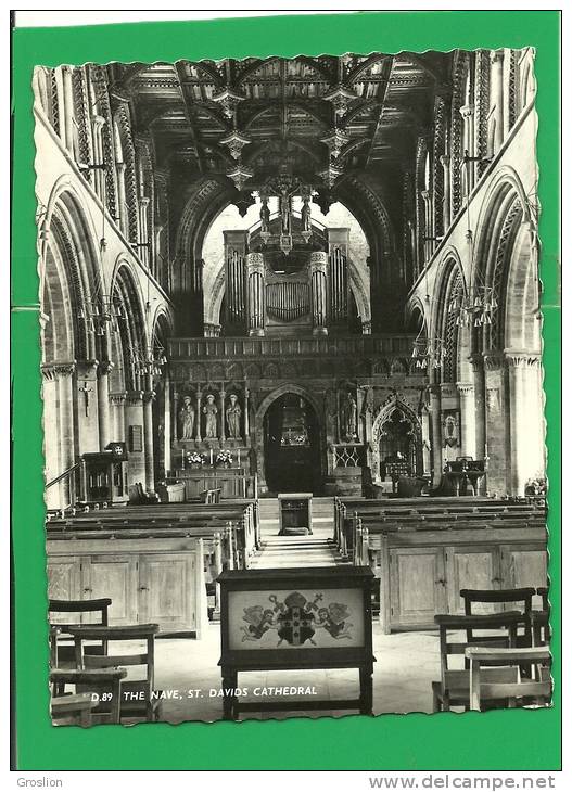 THE NAVE, ST. DAVIDS CATHEDRALE  D 89   ( ORGUES ) - Pembrokeshire