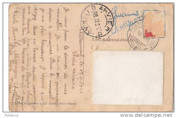 PO3487# FRANCIA - CHATEAUNEUF - ECOLE CANTONALE D'AGRICULTURE CHATEAU   VG 1925 - Chateauneuf Du Pape