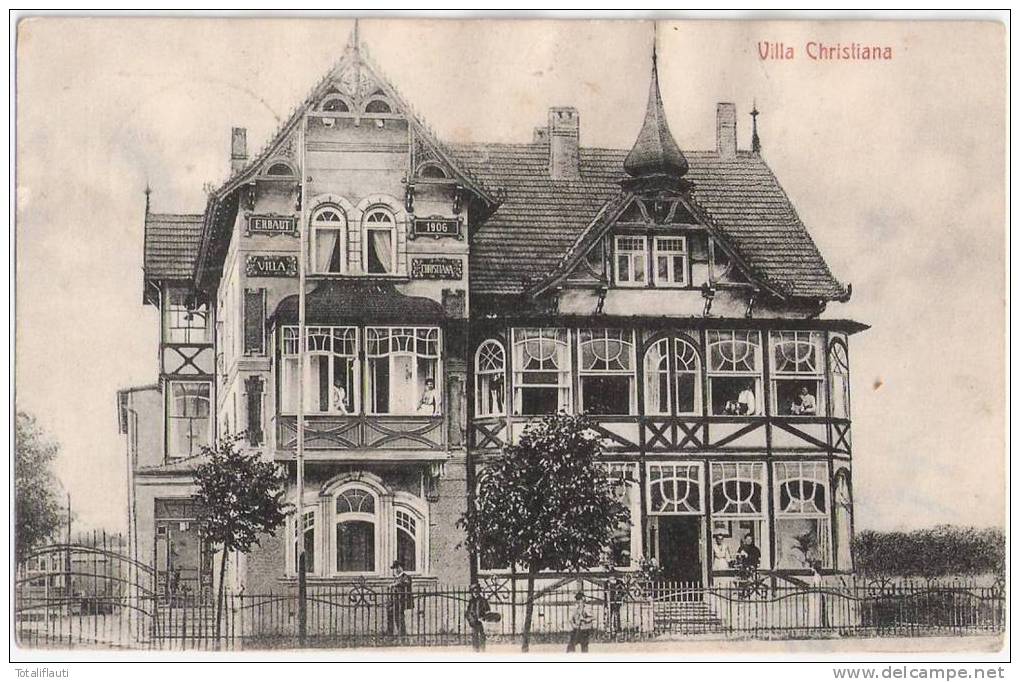 Graal Müritz Kurstraße 12 Jugendstil Villa Christiana Belebt Erbaut 1906 Gelaufen - Graal-Müritz