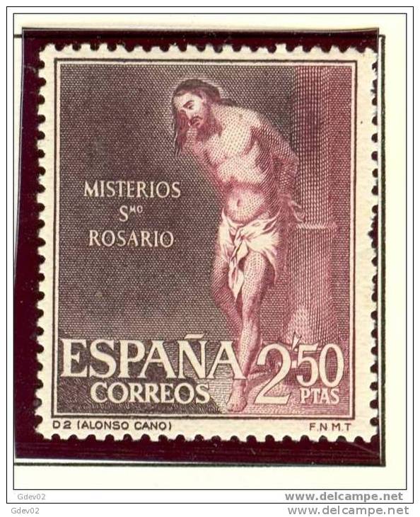 ES1489-2019TPO.España.   Spain.Espagne.SANTO   ROSARIO.Alonso Cano.1962.(   Ed 1469**),sin Charnela. LUJO - Otros & Sin Clasificación