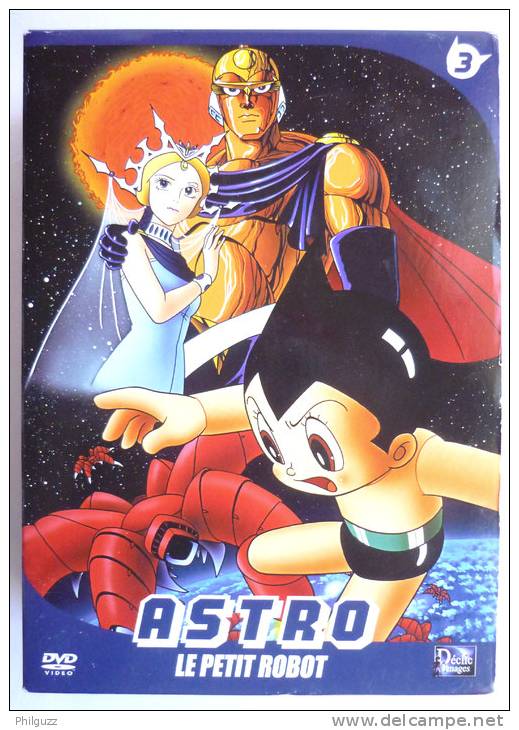 COFFRET N°3 - 4 DVD ASTRO LE PETIT ROBOT (9 -10 -11 -12) TEZUKA - Animation