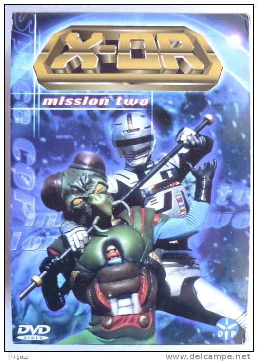 COFFRET N°2 - 4 DVD X-OR (5 -6 -7 -8) MISSION TWO - SPACE COP - LE POLICIER DE L'ESPACE - Cartoons