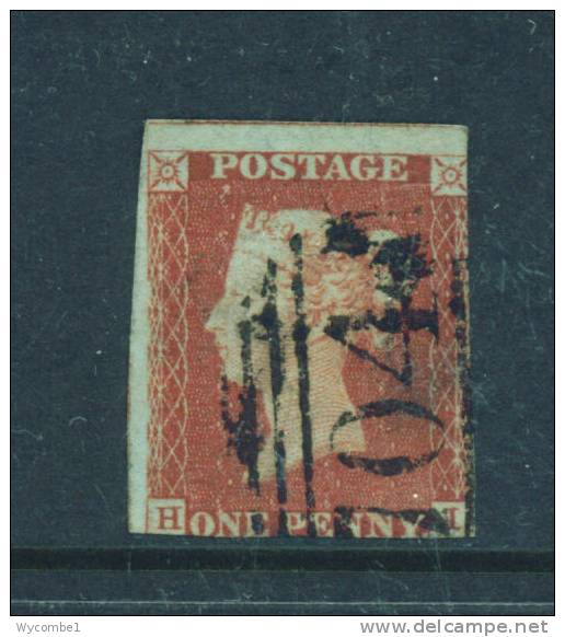 GREAT BRITAIN  -  1841  1d   Used  (faults As Scan) - Gebraucht