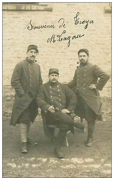 Carte Photo- Guerre 14-18 -Militaires    (voir Dos)  Y247 - War 1914-18