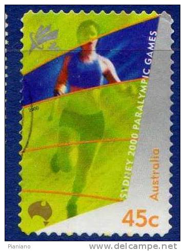 PIA - AUSTRALIA - 2000 : Jeux Paralympiques De Sidney  -  (Yv  1896) - Zomer 2000: Sydney - Paralympics