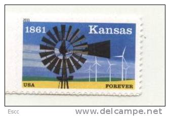 Mint Stamp Kansas  2011  From USA - Nuevos