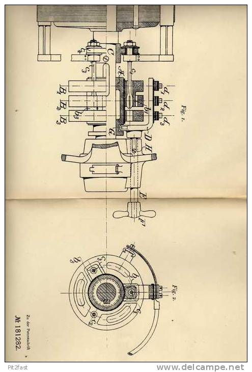 Original Patentschrift - Maschinenfabrik Oerlikon , 1906, Kurzschluß- Und Bürstenhebevorrichtung , Elektromotor !!! - Tools