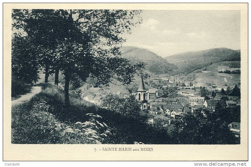 SAINTE MARIE AUX MINES (68) - VUE GÉNÉRALE - Sainte-Marie-aux-Mines