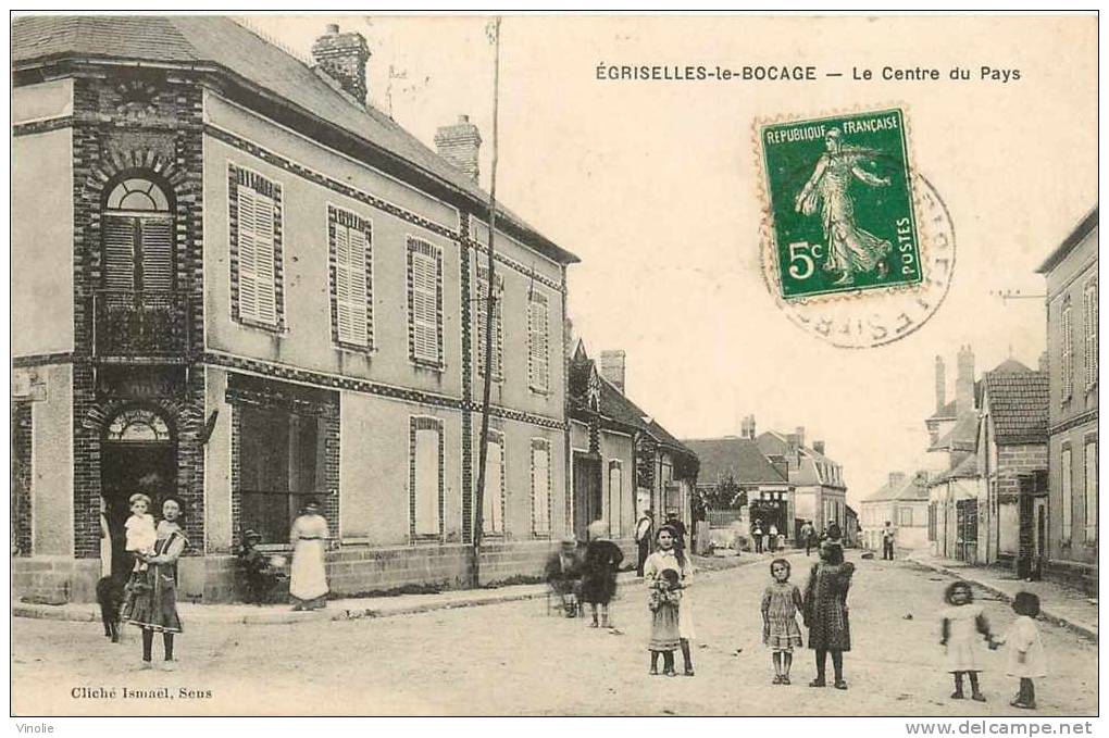 Yonne  :  Réf : D-12-0024 : égriselles Le Bocage - Egriselles Le Bocage