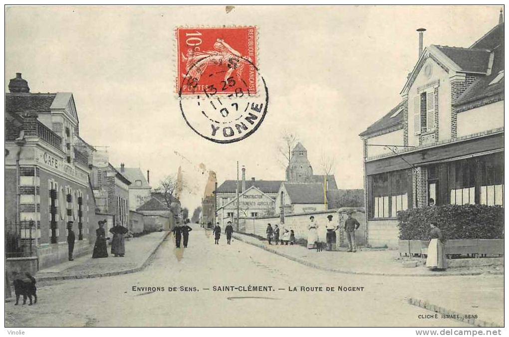 Yonne  :  Réf : D-12-0059 : Saint Clement - Saint Clement