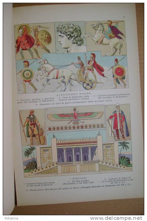 PEQ/23 IL PICCOLO RINAUDO - ATLANTE STORICO ICONOGRAFICO Paravia 1957/ill. Carlo Nicco - History, Philosophy & Geography