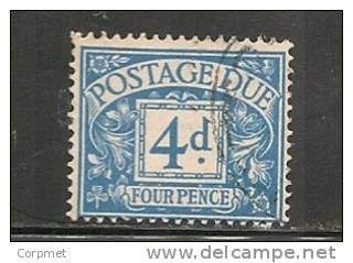 UK - POSTAGE DUE -  1959/63 - SG # D 61 - USED - Tasse