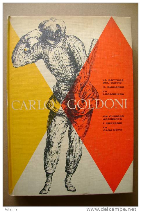 PBE/11 Carlo Goldoni COMMEDIE Mondadori 1959/La Bottega Del Caffè/Il Bugiardo/La Locandiera/I Rusteghi - Théâtre