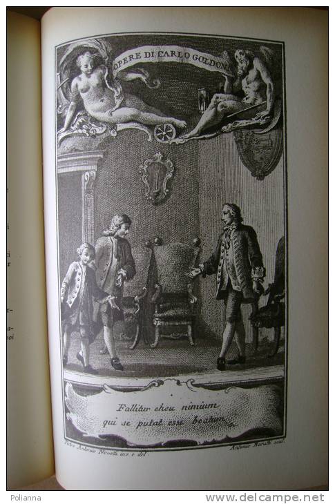 PBE/11 Carlo Goldoni COMMEDIE Mondadori 1959/La Bottega Del Caffè/Il Bugiardo/La Locandiera/I Rusteghi - Theatre