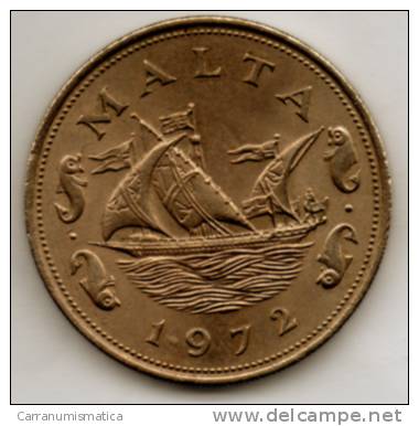 MALTA 10 CENTS 1972 - Malte