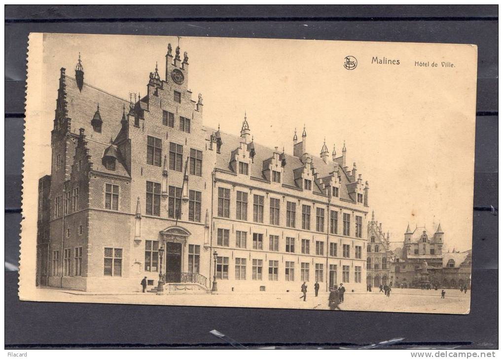 27284    Belgio,   Malines,  Hotel  De  Ville,  VG - Mechelen