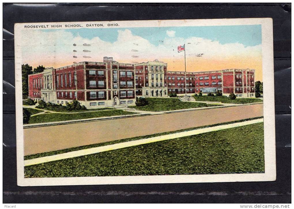 27310     Stati  Uniti,   Ohio,  Dayton,  Roosevelt  High  School,  VG  1934 - Dayton