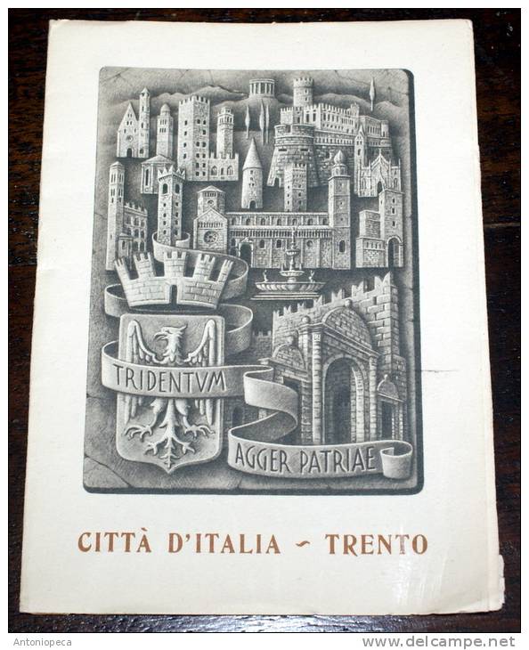 RACCOLTA DI 6 CARTOLINE ANNI 60 , TRENTO ILLUSTRATA DA BELLINI PER LA CASA DI REDENZIONE SOCIALE - Trento