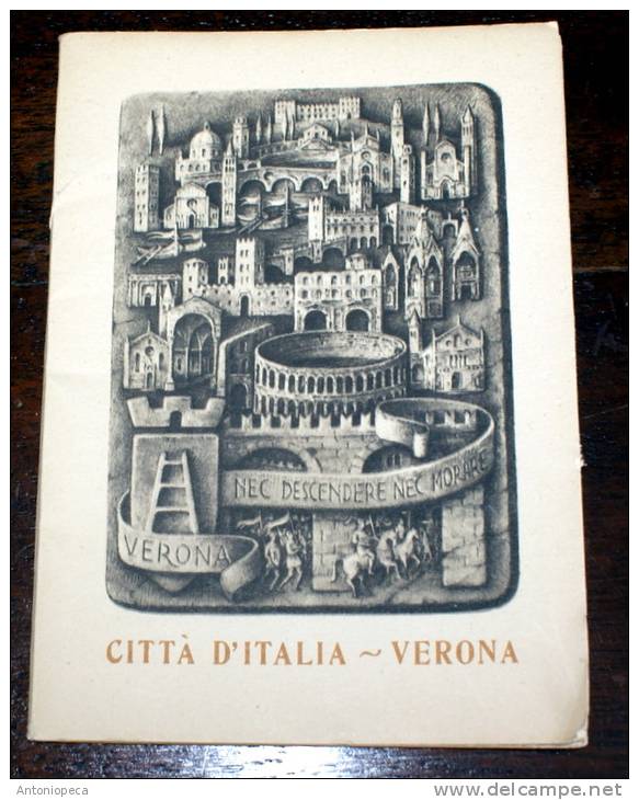 RACCOLTA DI 6 CARTOLINE ANNI 60 ,VERONA  ILLUSTRATA DA BELLINI PER LA CASA DI REDENZIONE SOCIALE - Verona