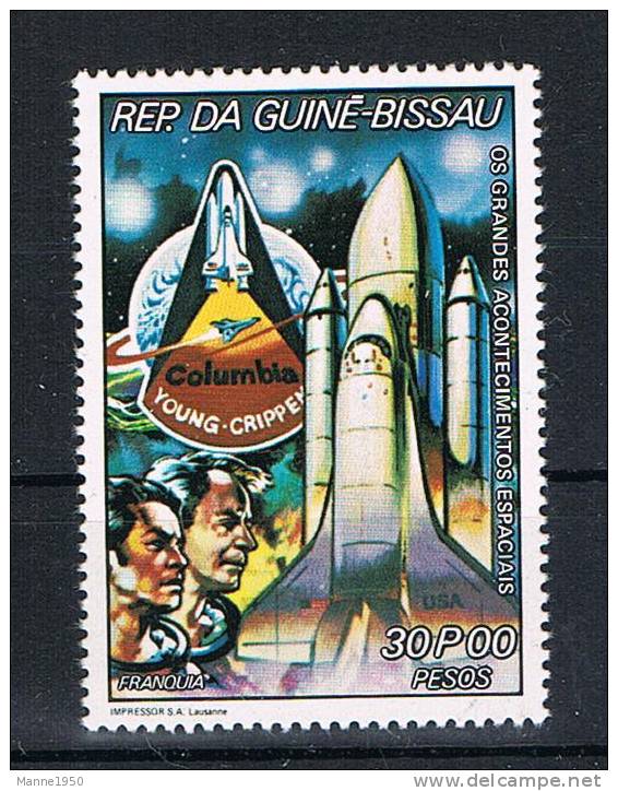 Guinea-Bissau 1981 - Raumfahrt - Mi.Nr. 577 ** - Guinea-Bissau