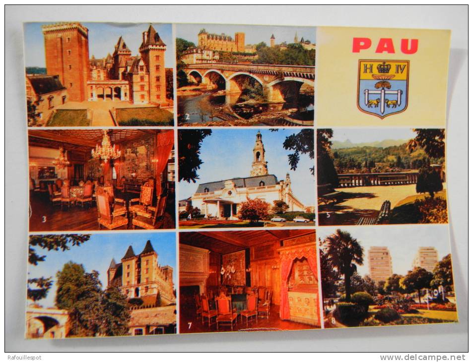 Cp Souvenir De Pau - Gruss Aus.../ Gruesse Aus...