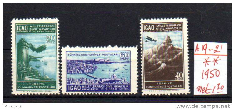 Organisation De L’aviation Civile Internationale, O.A.C.I, PA 19 / 21**, - Airmail