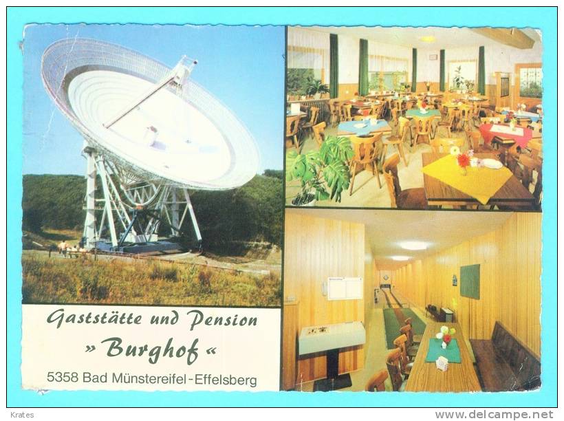 Postcard - Pension "Burghof", Bad Munstereifel-Effelsberg    (V 10586) - Bad Münstereifel