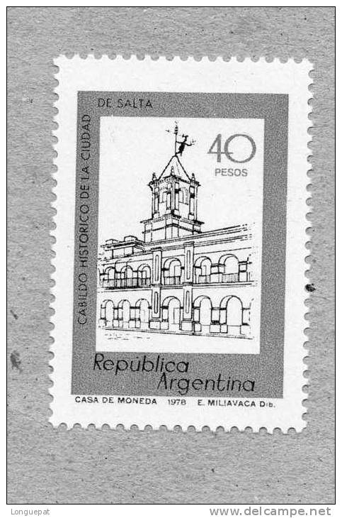 ARGENTINE : Monument : Musée De La Ville De Salta - Architecture - - Neufs