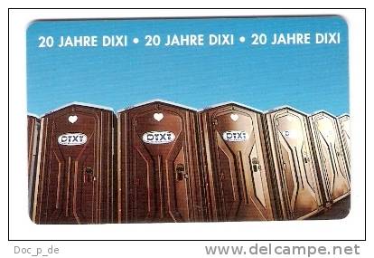 Germany - O579  12/93 - Dixi Toilettes - 9.000 Ex. Private Chip Card - O-Serie : Serie Clienti Esclusi Dal Servizio Delle Collezioni