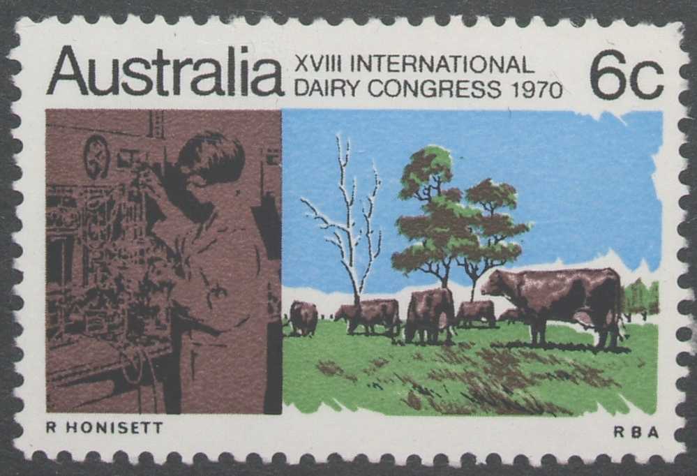 Australia 1970 Dairy Congress MNH - Mint Stamps