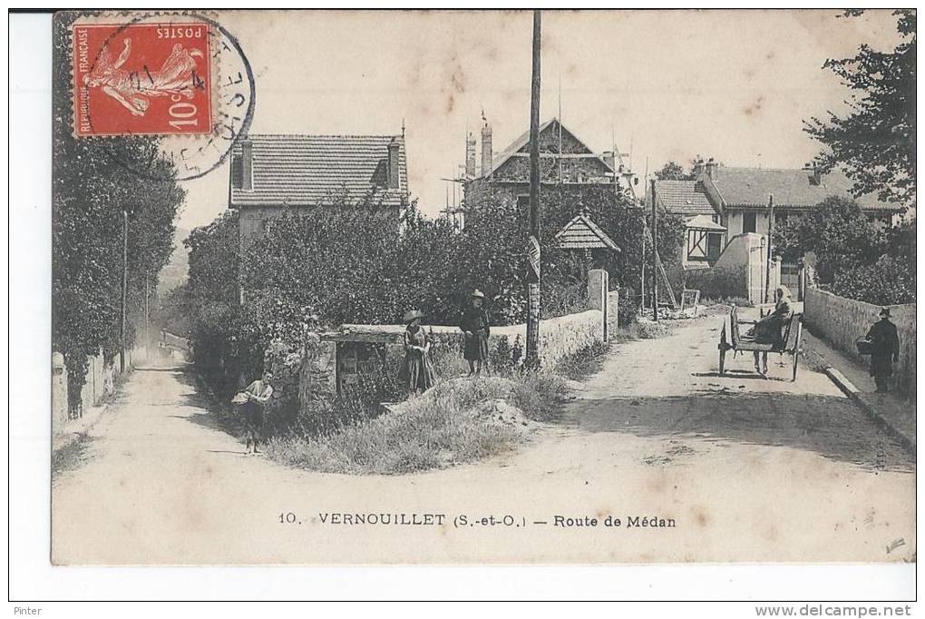 VERNOUILLET - Route De Médan - Vernouillet