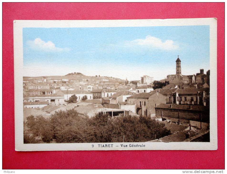 Africa > Algeria > Cities > Tiaret   Vue Generale  Vintage Border ==   ===  Ref 479 - Tiaret