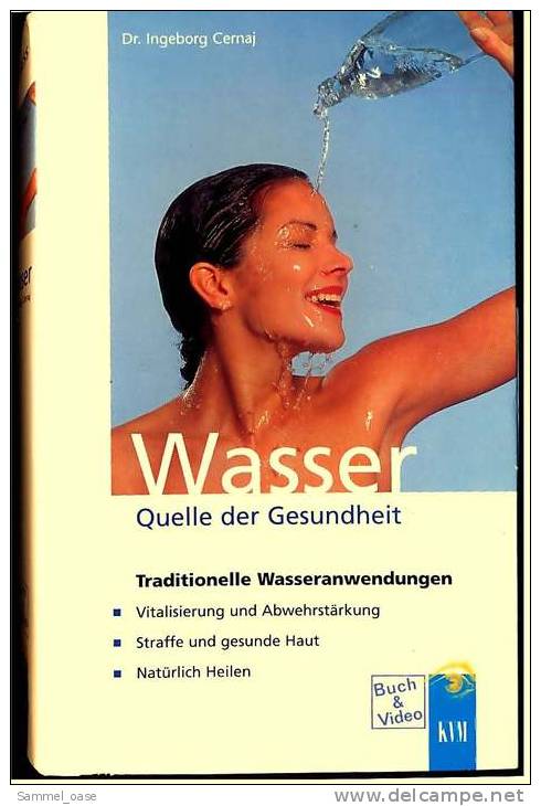 Wasser  -  Quelle Der Gesundheit  - Taschenbuch + Videocasette , Von Dr. Ingeborg Cernaj - Gezondheid & Medicijnen