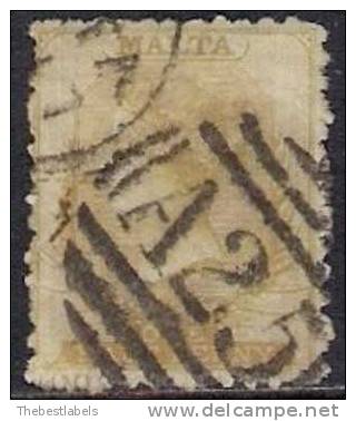 MALTA 1863 1/2 Nº 2 - Malta (...-1964)