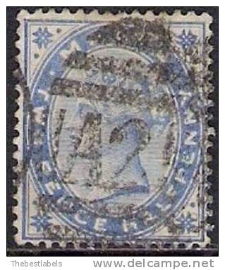 MALTA 1885 2 1/2d  BLUE Nº 8 - Malte (...-1964)