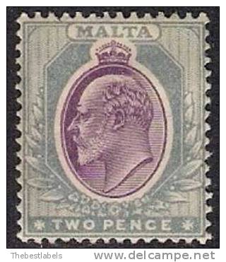 MALTA 1903 Nº 20 - Malta (...-1964)