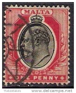 MALTA 1904 Nº 27 - Malta (...-1964)