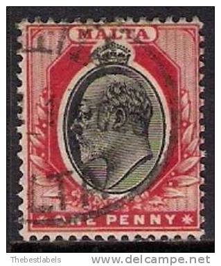 MALTA 1904 Nº 27 - Malta (...-1964)