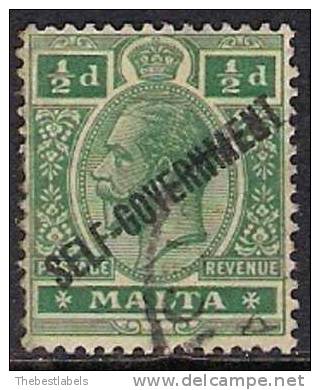 MALTA 1922 Nº 67 - Malte (...-1964)