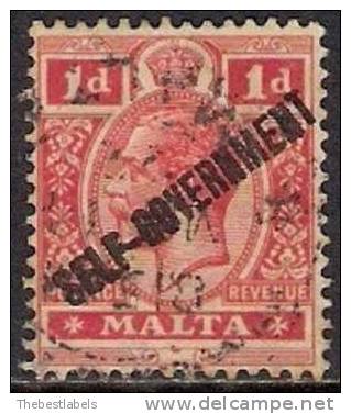 MALTA 1922 Nº 69 - Malta (...-1964)